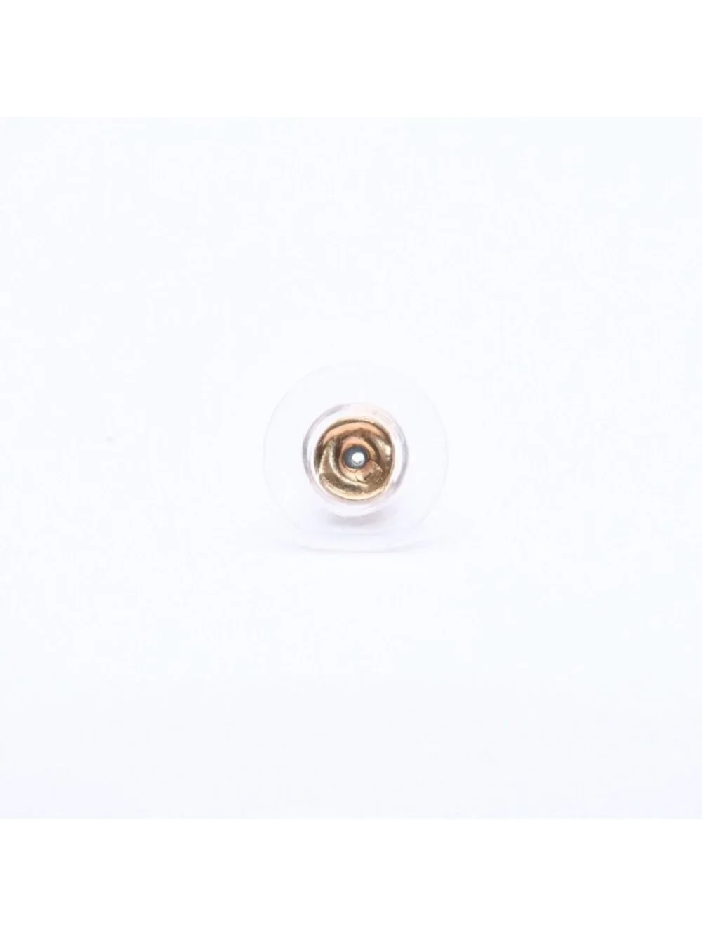 Chanel Earrings CC Logo 00 Gold Ivory Bicolor Metal